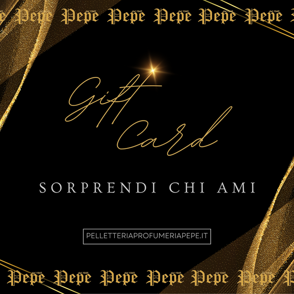 Gift Card by Pelletteria Profumeria Pepe