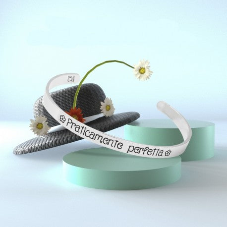 Bracciale Rigido "Praticamente perfetta"